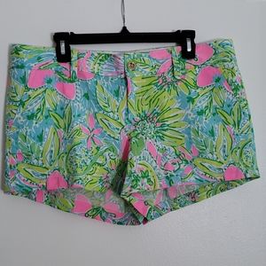 NWT Lilly Pulitzer  Coconut Jungle Shorts